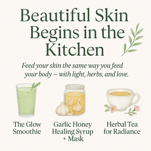 🌸 Beautiful Skin Begins in the Kitchen