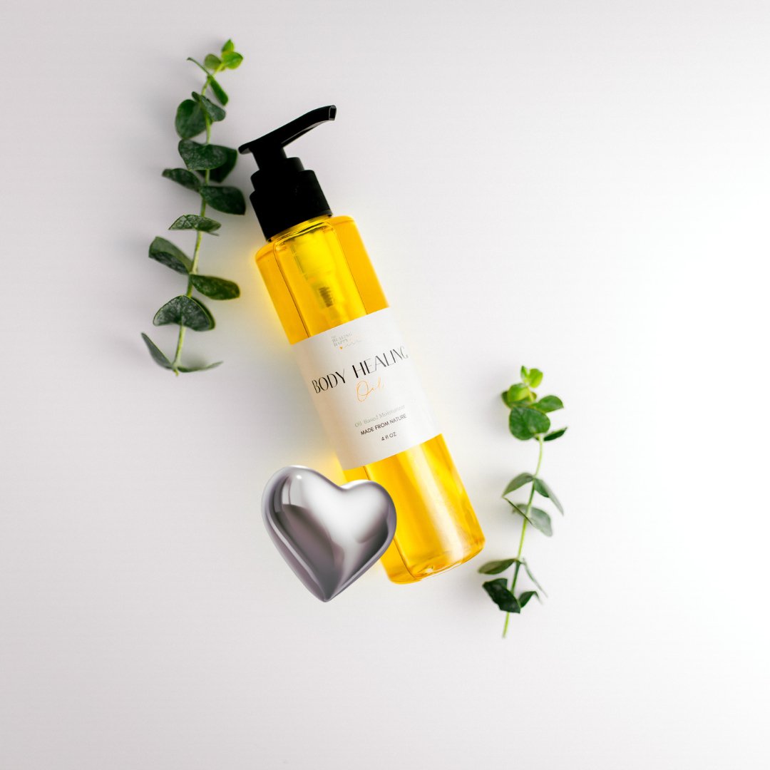 All Natural Organic Body Oil for Body Skin Care - The Healing Happy Method