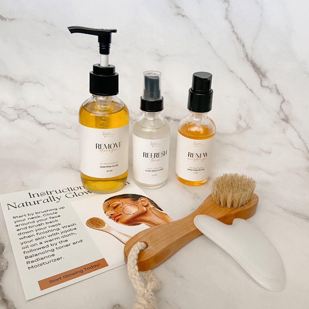 All Natural, Organic Skin Care Set - The Healing Happy Method