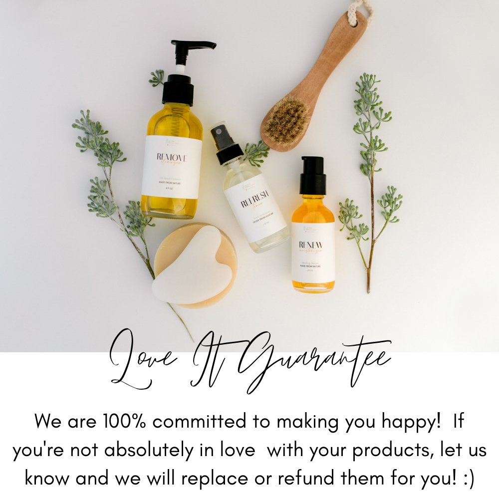 All Natural, Organic Skin Care Set + Body Oil - The Healing Happy Method