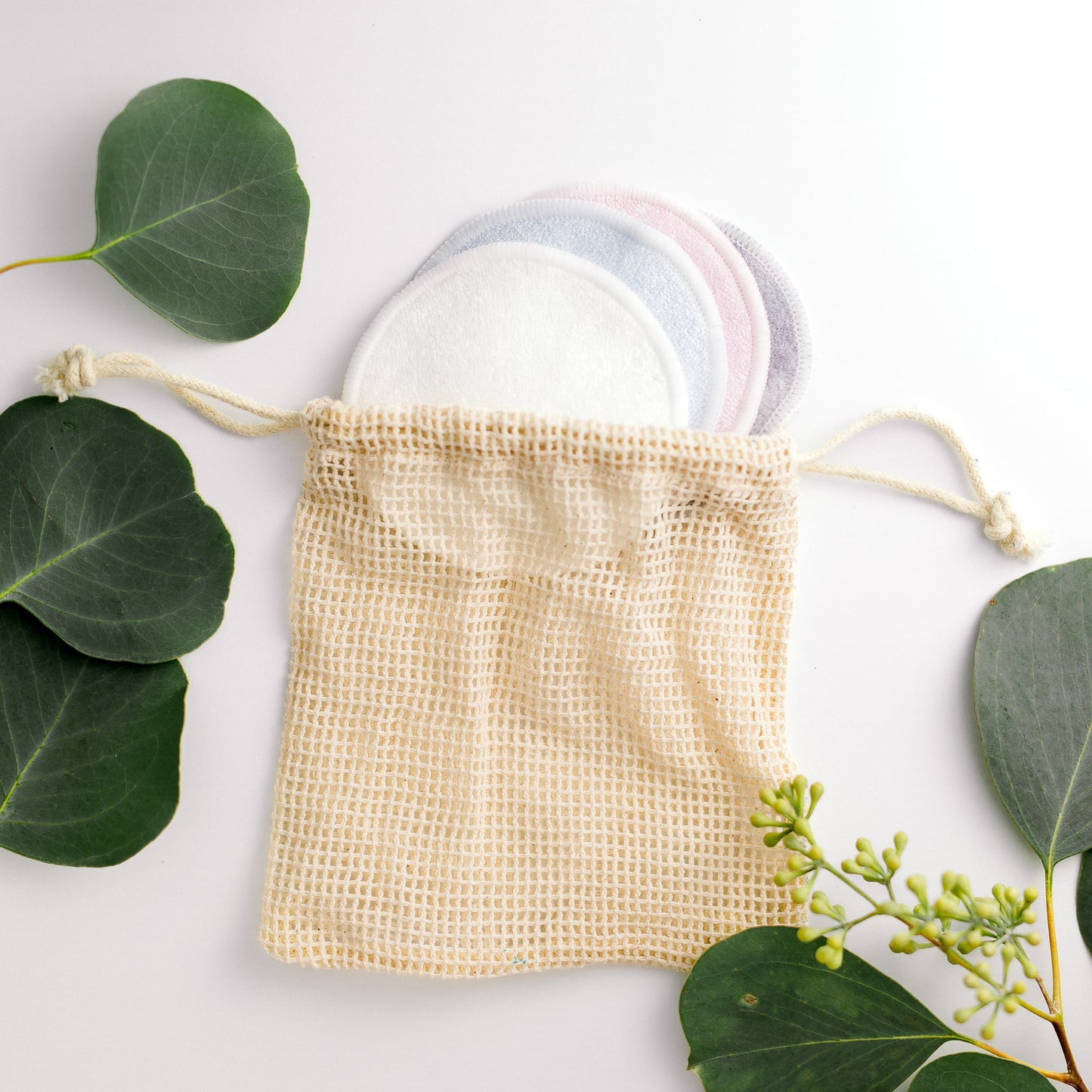 Natural Bamboo Cloth Makeup Remover Cloths for Skin Care - The Healing Happy Method
