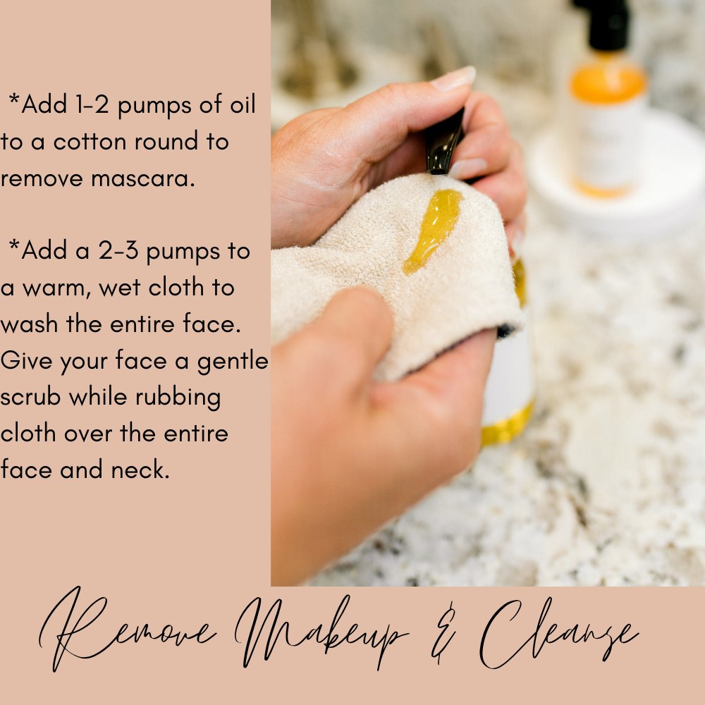 Remove Cleansing Oil and Makeup Remover Natural Skin Care - The Healing Happy Method
