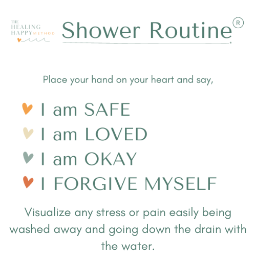 Shower Routine Download to Destress and Heal in Your Shower - The Healing Happy Method