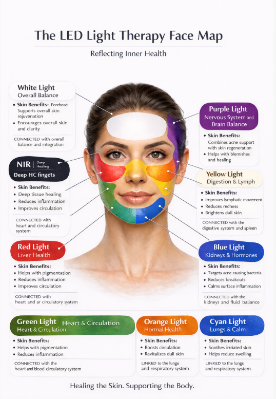 The Healing Happy Face Map