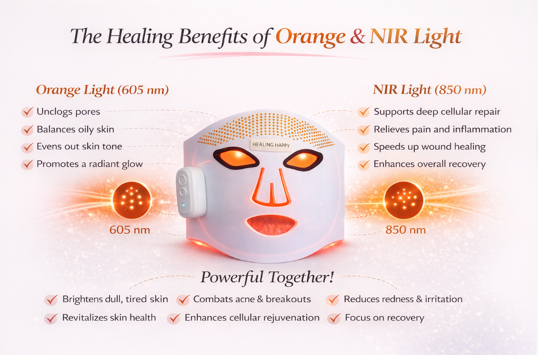 Why I Pair Orange Light Therapy With a Vibration Plate for Lymphatic Drainage