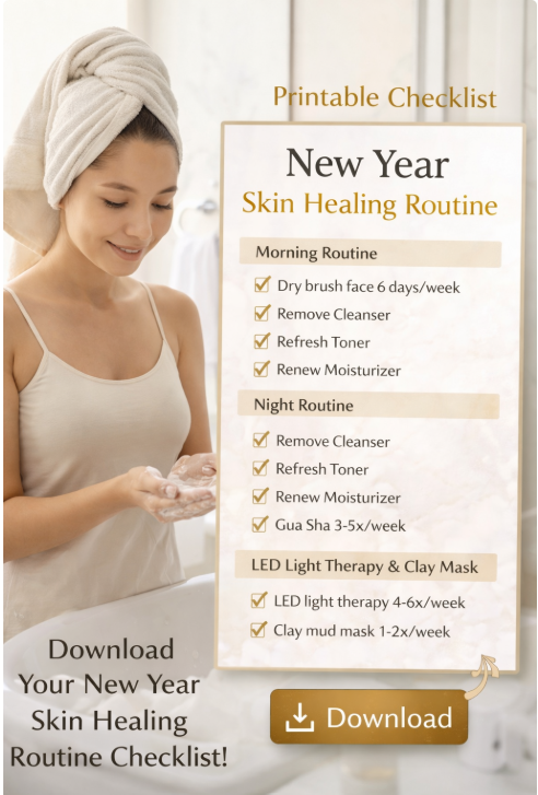 Skin Healing Routine Checklist