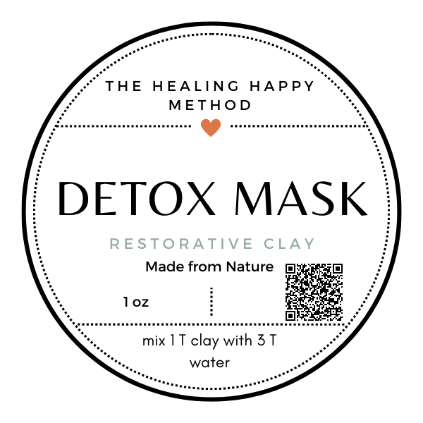 Regenerative Clay Detox Mask - The Healing Happy Method