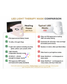 Luxe Skin Care Rejuvenating LED Face Mask