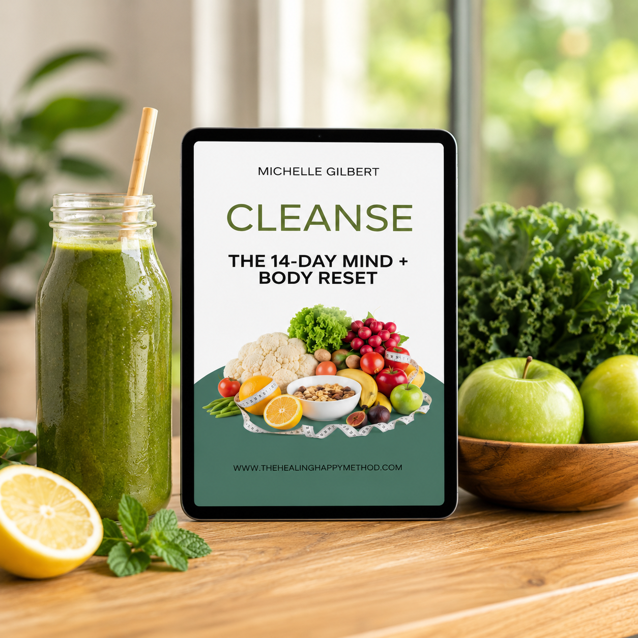 14-Day Mind + Body Reset Cleanse eBook | Detox, Nourish & Restore Naturally