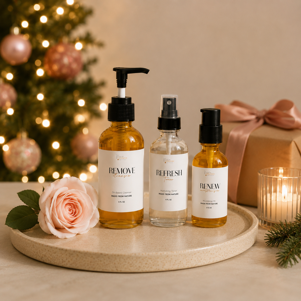 Anti-Aging, All Natural, Organic Skin Care Set to Heal Skin