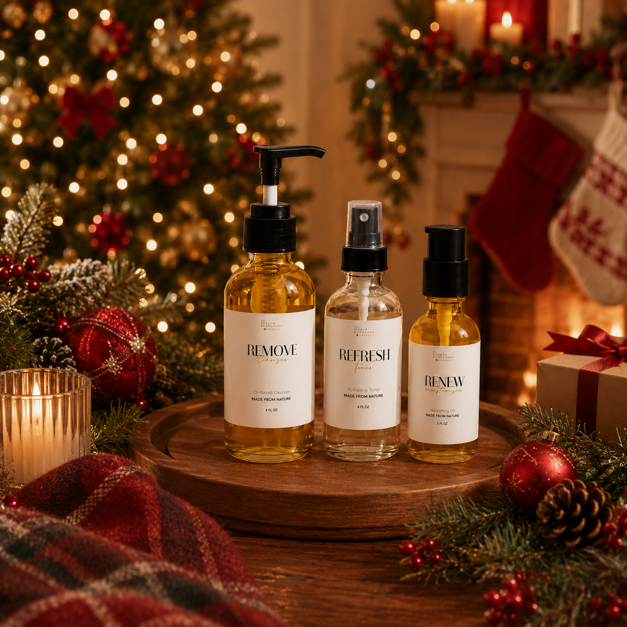 Anti-Aging, All Natural, Organic Skin Care Set to Heal Skin