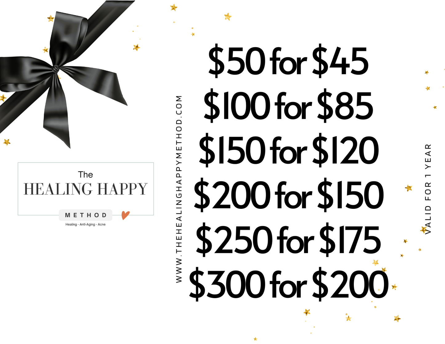 Healing Happy Gift Card