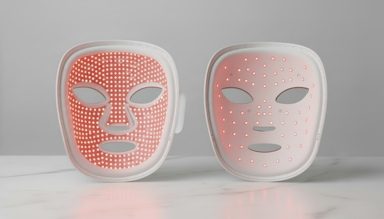 Inside view comparison of LED coverage