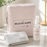 Luxe LED Mask Care Kit – Protective Storage Bag, Cleaner & Microfiber Cloth