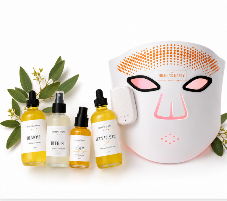 Anti-Aging, All Natural, Organic Skin Care Set to Heal Skin