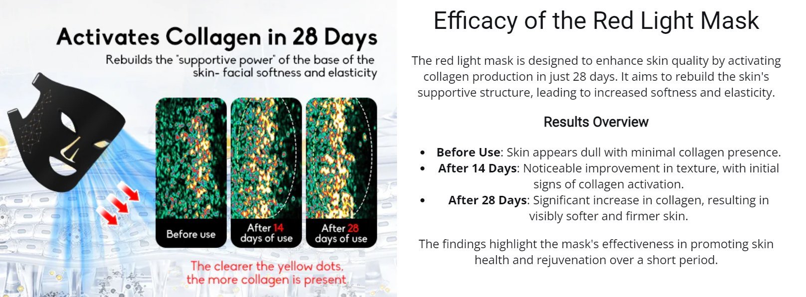 Black Friday Skin Rejuvenating LED Face Mask with 7 Colors - The Healing Happy Method