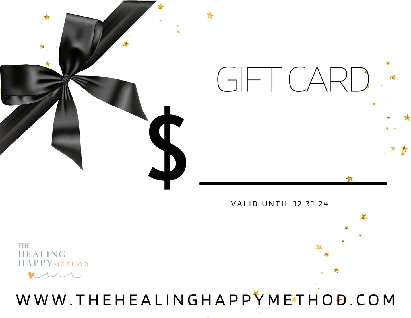 Charity Gift Card - The Healing Happy Method