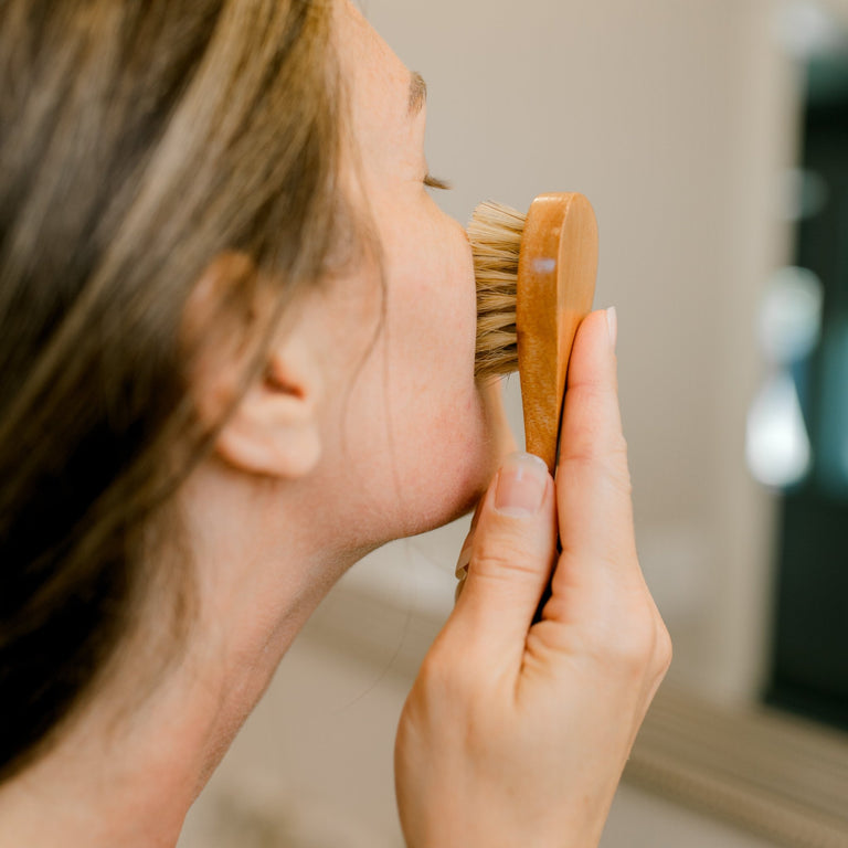 Dry Brush for Face and Natural Skin Care - The Healing Happy Method
