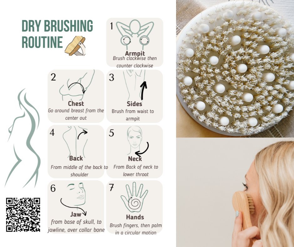 Dry Brush for Your Body and Healthy Skin Care - The Healing Happy Method