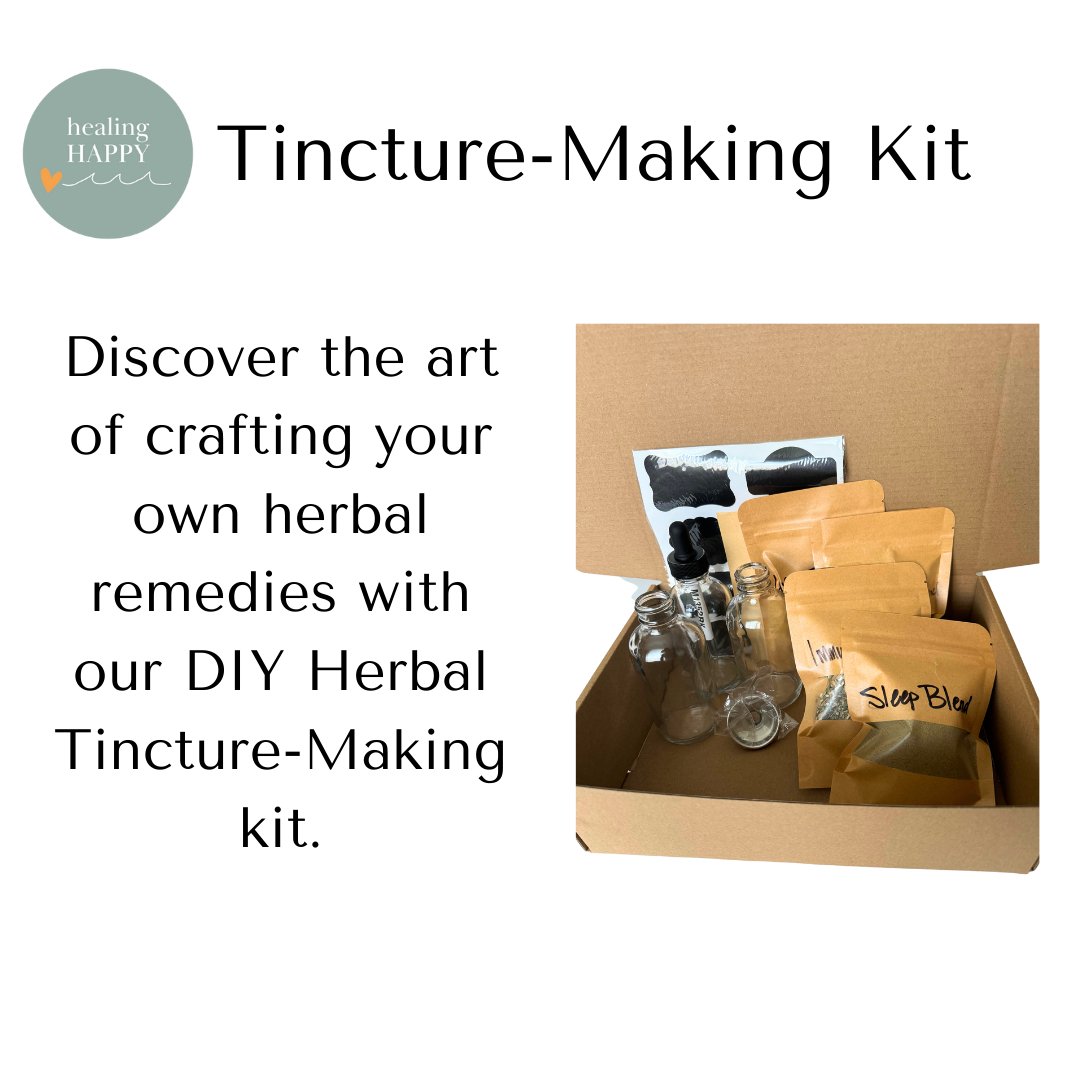 Herbal Remedies Class - Tinctures - The Healing Happy Method