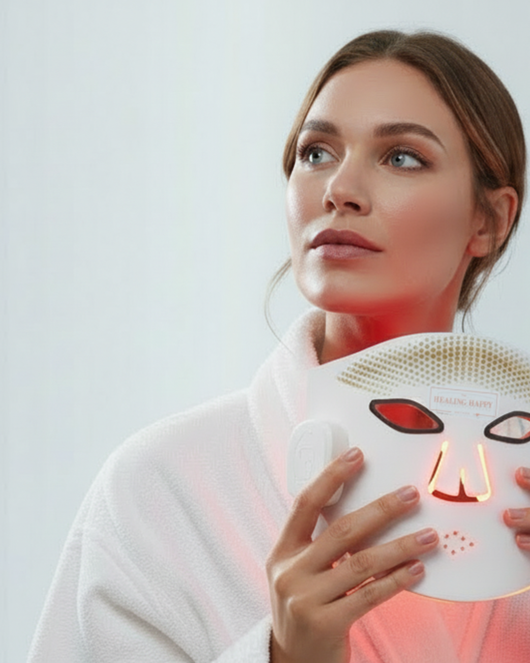 LED face masks and treatment system
