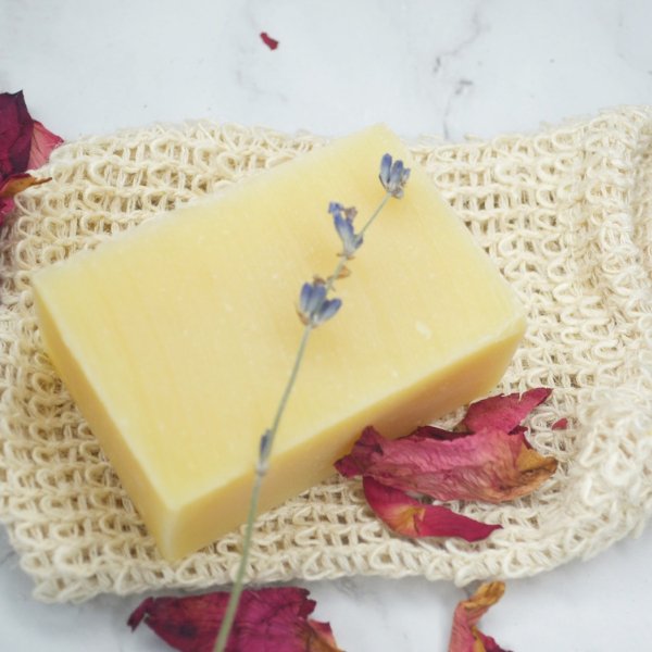 Natural, oil - based Soap bar for healing skin care - The Healing Happy Method