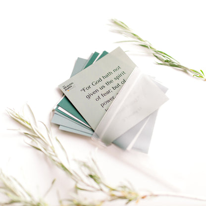 Shower Affirmation Waterproof Cards - The Healing Happy Method