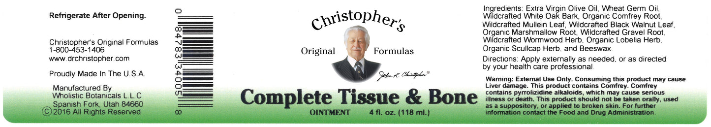 Complete Tissue and Bone Ointment